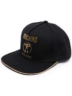Moschino шестипанельная кепка с логотипом