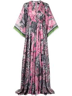 Biyan платье макси с цветочным принтом