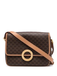 Céline Pre-Owned сумка на плечо с узором Macadam