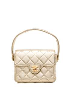 Chanel Pre-Owned стеганая мини-сумка Classic Flap