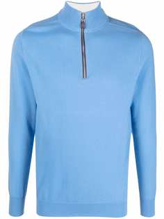 N.Peal кашемировый джемпер с воротником на молнии