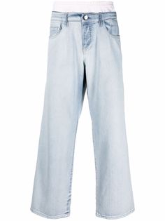 Koché широкие джинсы средней посадки