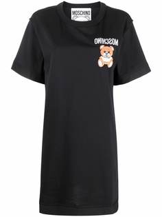 Moschino платье-футболка с принтом Teddy