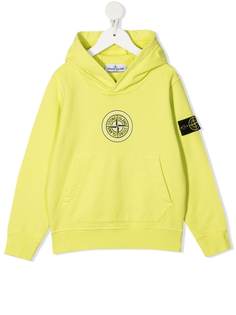 Stone Island Junior худи с графичным принтом