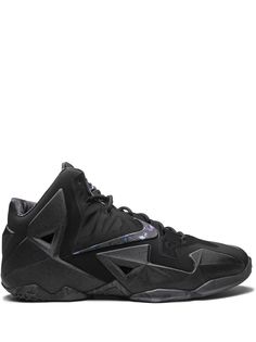 Nike высокие кроссовки LeBron 11 Blackout