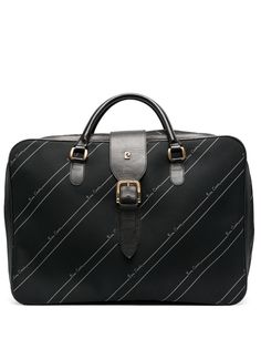 Pierre Cardin Pre-Owned портфель 1970-х годов в полоску