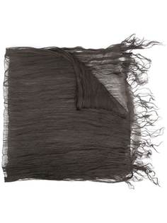 Issey Miyake Pre-Owned шарф 2000-х годов с жатым эффектом