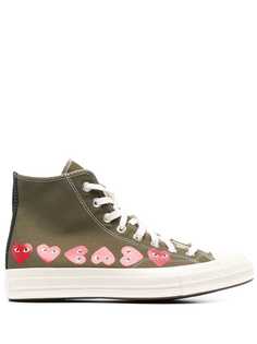 Comme Des Garçons Play x Converse высокие кеды Chuck 70 Hi с принтом