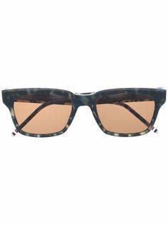 Thom Browne Eyewear солнцезащитные очки с полосками RWB