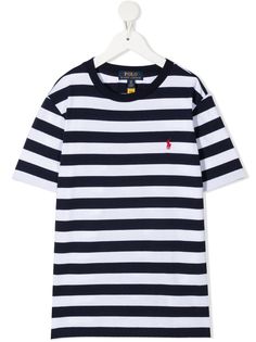 Ralph Lauren Kids футболка Polo Pony в полоску