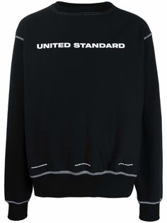 United Standard толстовка с контрастной строчкой и логотипом