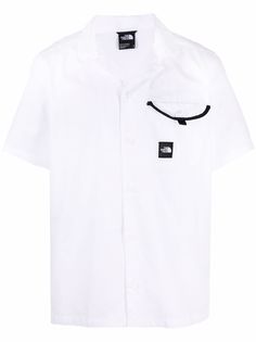 The North Face рубашка с нашивкой-логотипом