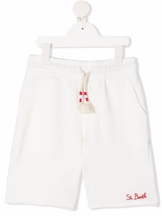 Mc2 Saint Barth шорты с вышитым логотипом
