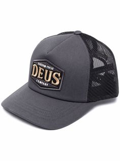 Deus Ex Machina кепка с сетчатой вставкой и вышивкой