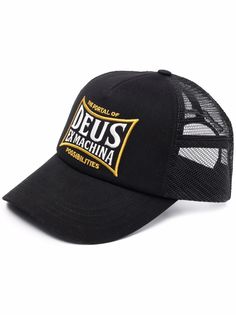 Deus Ex Machina кепка с сетчатой вставкой и вышивкой