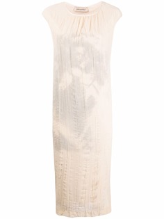 Gentry Portofino платье с короткими рукавами и сборками
