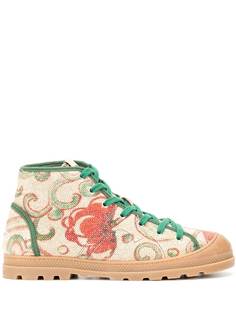 Vivienne Westwood ботинки с цветочным принтом