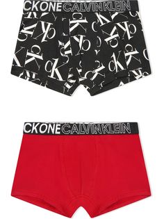 Calvin Klein Kids комплект трусов с логотипом