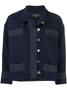 Chanel Pre-Owned жакет на пуговицах
