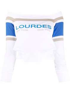 Lourdes толстовка с открытыми плечами