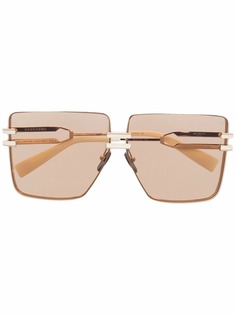Balmain Eyewear солнцезащитные очки в квадратной оправе