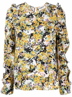Essentiel Antwerp блузка с цветочным принтом