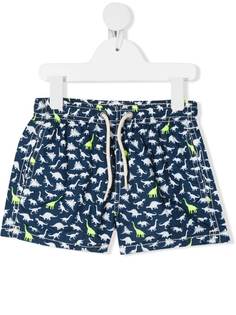 MC2 Saint Barth Kids плавки-шорты с принтом