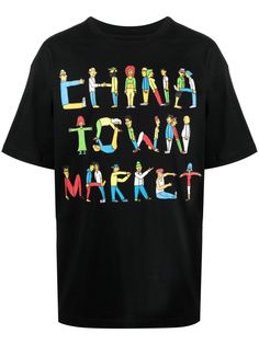 Chinatown Market футболка Aerobics с логотипом