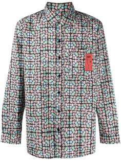 Kids of broken future рубашка Mixed Fossils с принтом