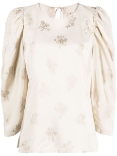 Uma Wang блузка с бахромой