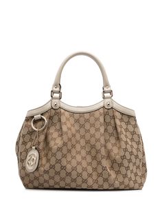 Gucci Pre-Owned сумка-тоут с узором GG
