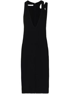 MAXIMILIAN платье с глубоким вырезом