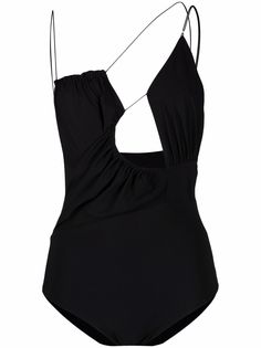 Nensi Dojaka купальник асимметричного кроя со вставками