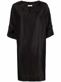 Gentry Portofino платье с короткими рукавами и V-образным вырезом