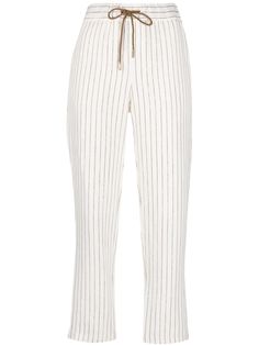 Max & Moi брюки в тонкую полоску