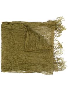 Issey Miyake Pre-Owned шарф 2000-х годов с жатым эффектом