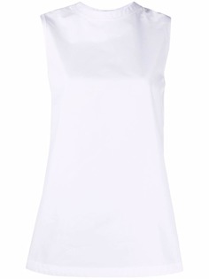 Jil Sander топ без рукавов с круглым вырезом