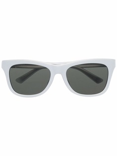 Balenciaga Eyewear солнцезащитные очки в прямоугольной оправе