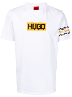 HUGO футболка с логотипом