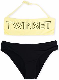 TWINSET Kids бикини с логотипом