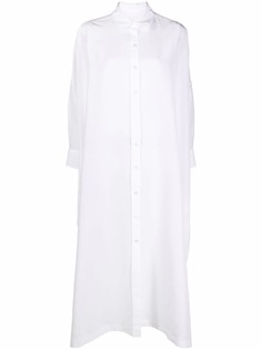 Jil Sander платье-рубашка длины миди