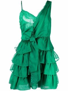 Ermanno Ermanno платье с оборками