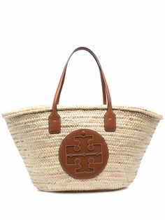 Tory Burch соломенная сумка-тоут Ella