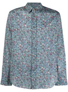 PAUL SMITH рубашка с цветочным принтом