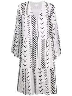 Lala Berlin платье Dafina X-Stitch с вышивкой
