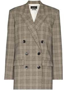 Isabel Marant клетчатый блейзер Oladim