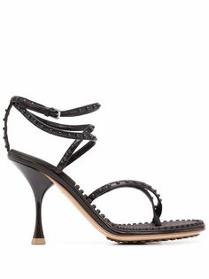 Bottega Veneta босоножки с заклепками