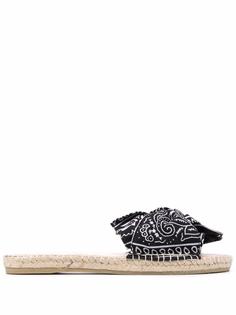 Manebi сандалии Bandana с бантом