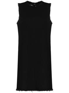 Raf Simons джинсовое платье мини без рукавов