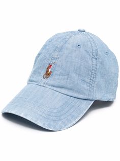 Polo Ralph Lauren джинсовая кепка с вышитым логотипом